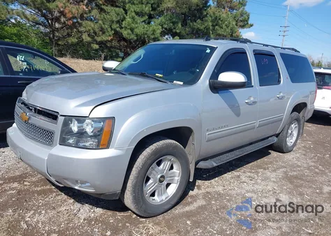 2014 Chevrolet Suburban 1500 Lt из США, поврежденный, VIN 1GNSKJE72ER230728